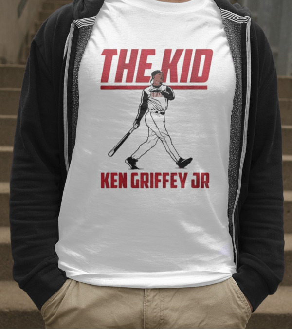 Ken Griffey Jr Cincinnati The Kid Baseball Legend T-Shirt