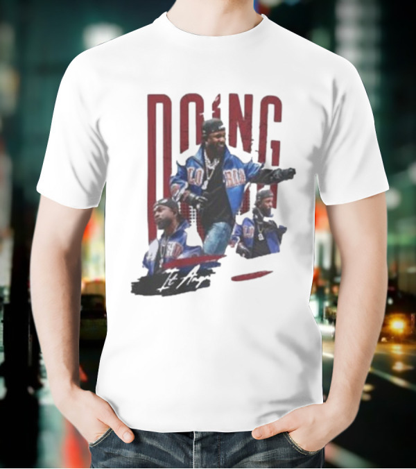 Kendrick Lamar Doing It Anyway Hey Drake Blue Jacket T-Shirt