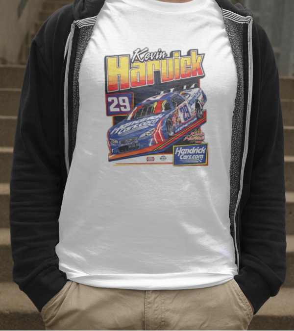 Kevin Harvick 29 Hendrick Cars Racing Car T-Shirt