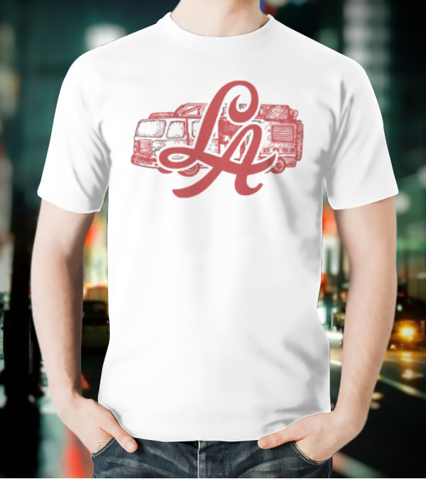 LA Retro Van Road Trip Adventure T-Shirt