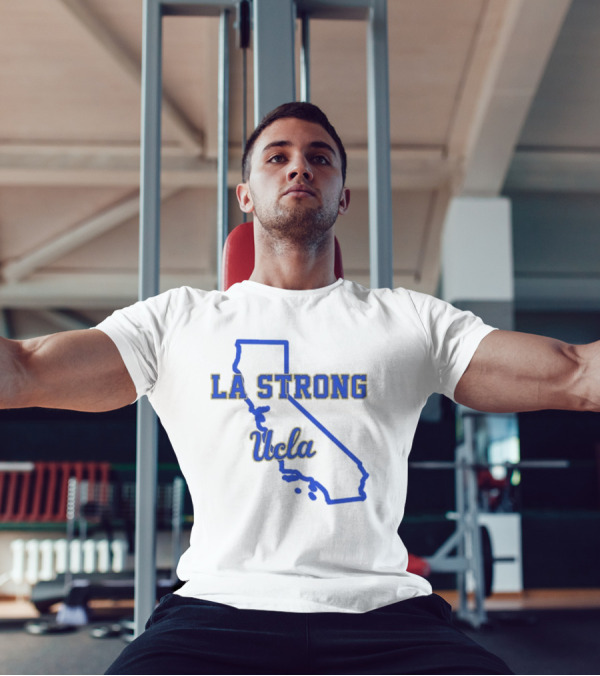 UCLA LA Strong California Outline T-Shirt