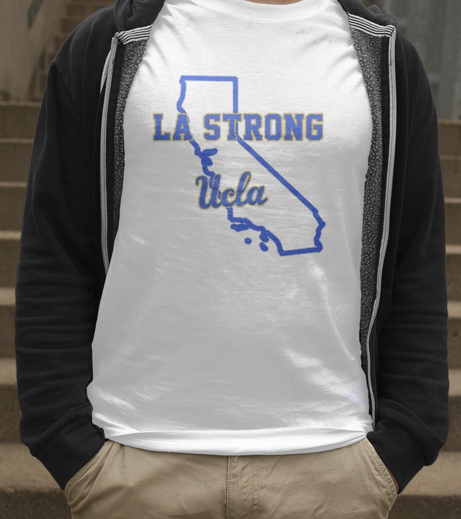 UCLA LA Strong California Outline T-Shirt