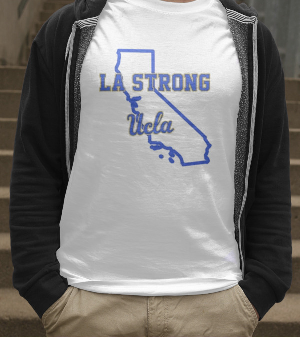 UCLA LA Strong California Outline T-Shirt