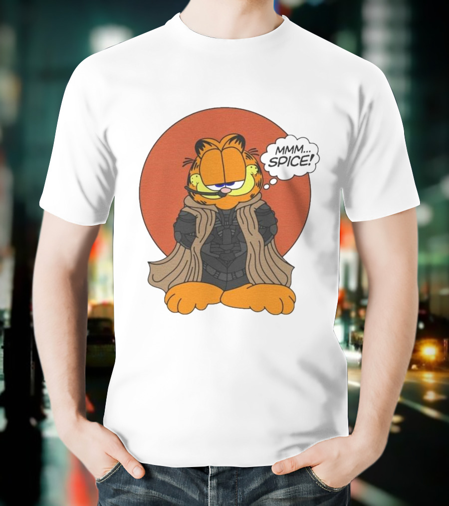 Garfield Lasagna Al Gaib Mmm Spice Dune Crossover T-Shirt