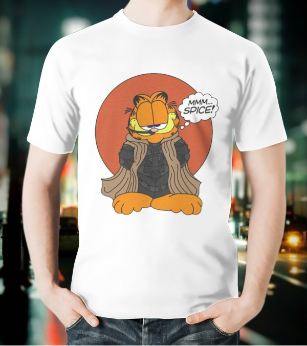Garfield Lasagna Al Gaib Mmm Spice Dune Crossover T-Shirt