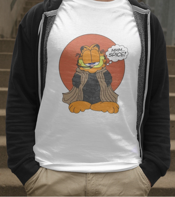 Garfield Lasagna Al Gaib Mmm Spice Dune Crossover T-Shirt