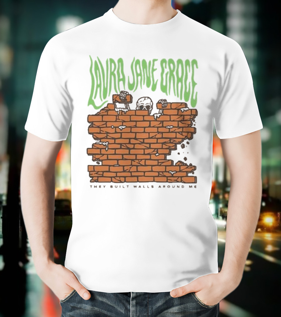 Laura Jane Grace Walls They Built Walls Around Me T-Shirt