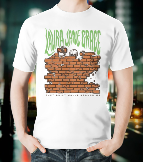 Laura Jane Grace Walls They Built Walls Around Me T-Shirt