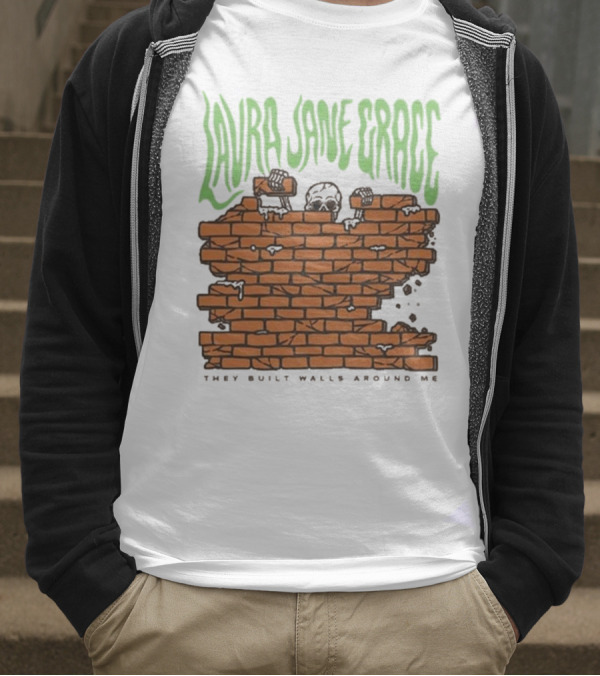 Laura Jane Grace Walls They Built Walls Around Me T-Shirt