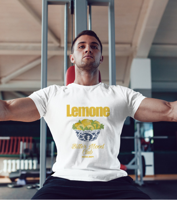 Lemone Bitter Mood Club O Dept Lemons In Bowl T-Shirt