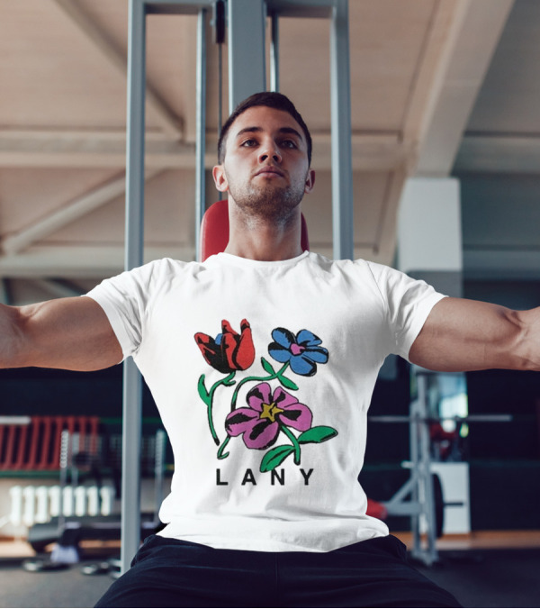 Lany ILYSB Colorful Flowers Artwork T-Shirt