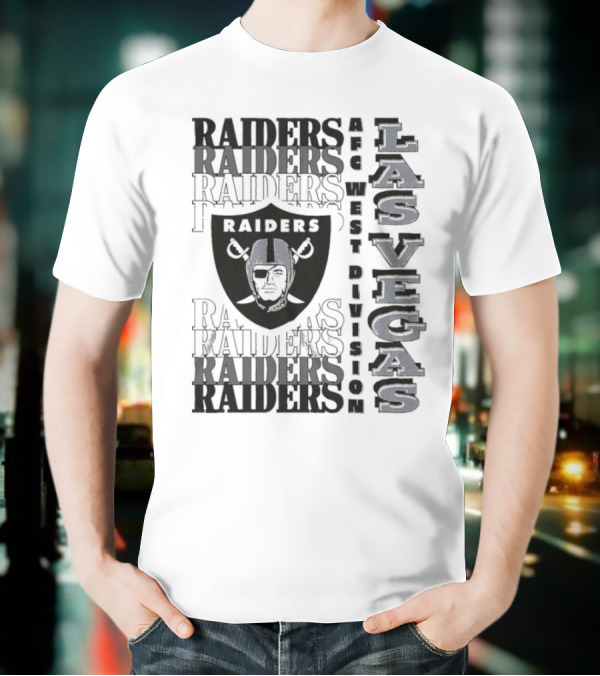 Las Vegas Raiders AFC West Division T-Shirt
