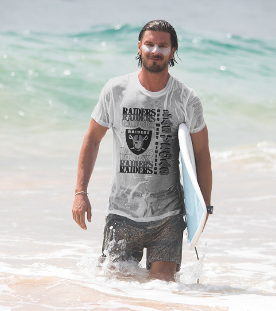 Las Vegas Raiders AFC West Division T-Shirt