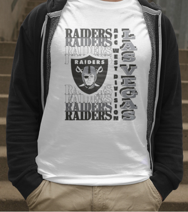 Las Vegas Raiders AFC West Division T-Shirt