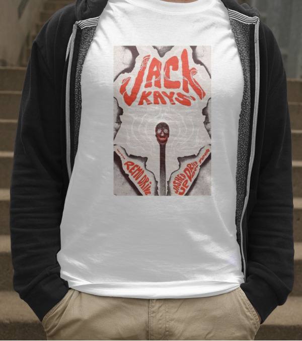 Jack Kays March 9 2025 St. Andrew’s Hall Detroit Featuring Remo Drive Washed Up Dried Up Tour T-Shirt