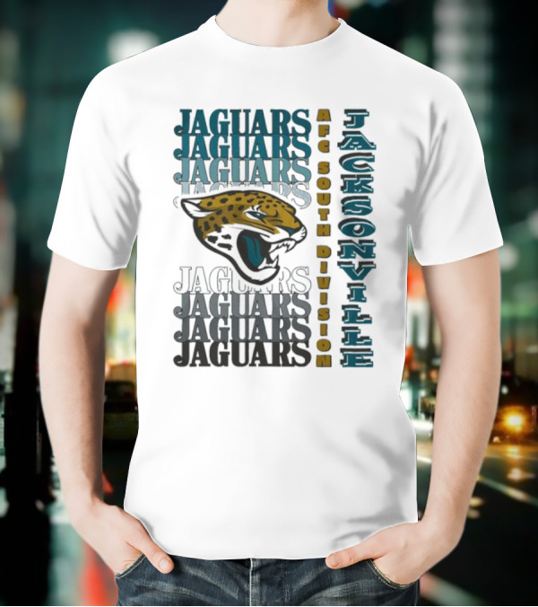 Jacksonville Jaguars AFC South Division Bold Team Spirit T-Shirt