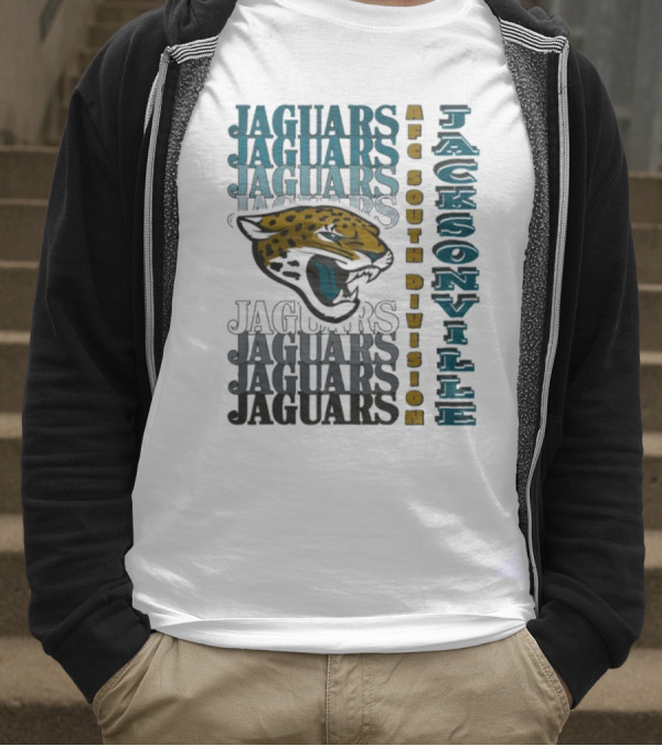 Jacksonville Jaguars AFC South Division Bold Team Spirit T-Shirt