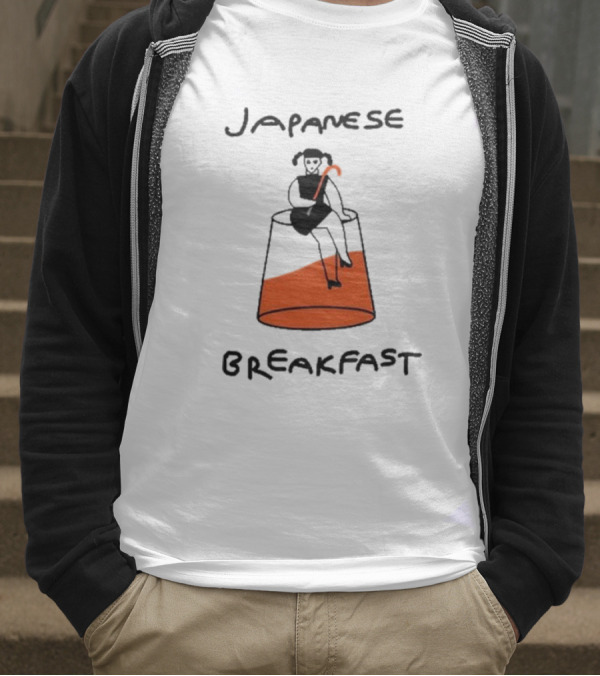 Japanese Breakfast Juice Box Illustration Tee T-Shirt