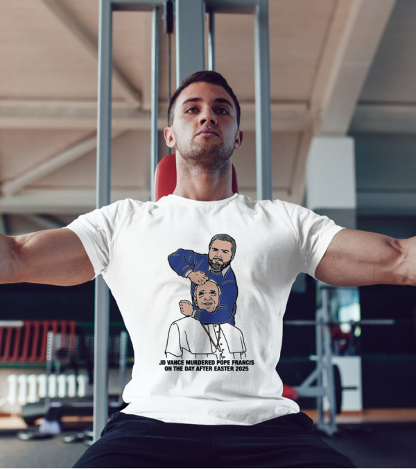 JD Vance And Pope Francis Day After Easter 2025 T-Shirt