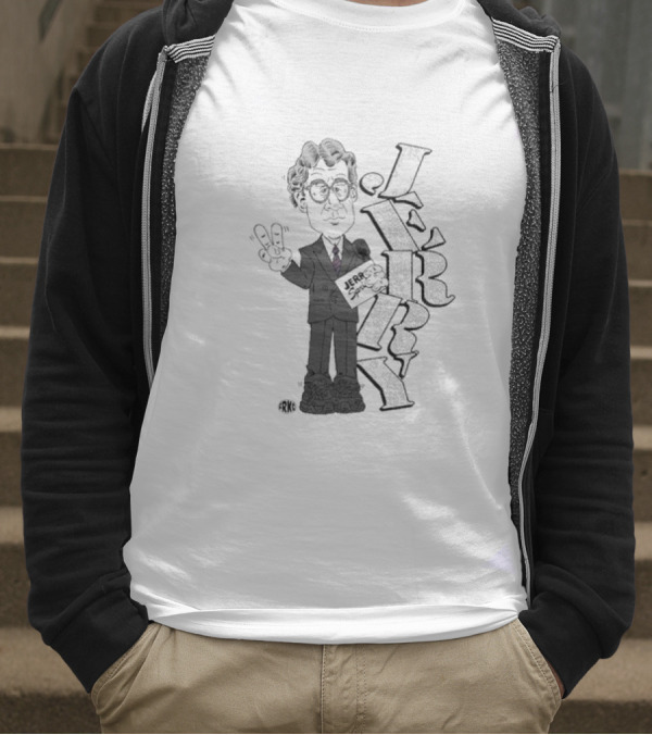 Jerry Tarkanian San Antonio Spurs Frko Basketball Character Cartoon T-Shirt