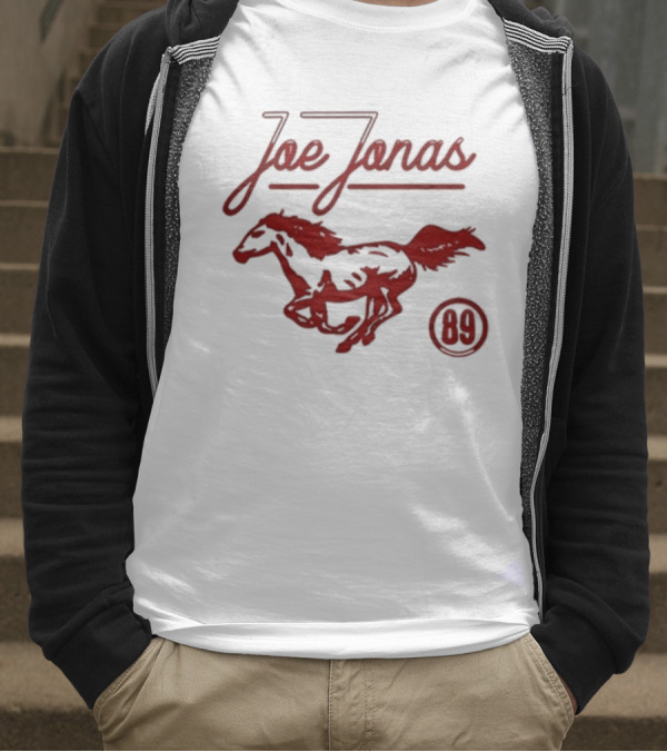 Joe Jonas Mustang 89 Retro Ringer Style T-Shirt
