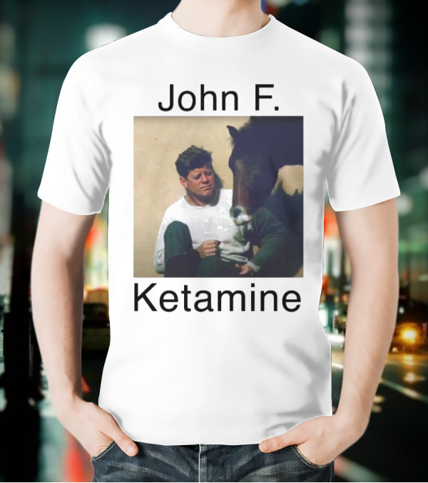 John F. Ketamine Horseman Interaction T-Shirt