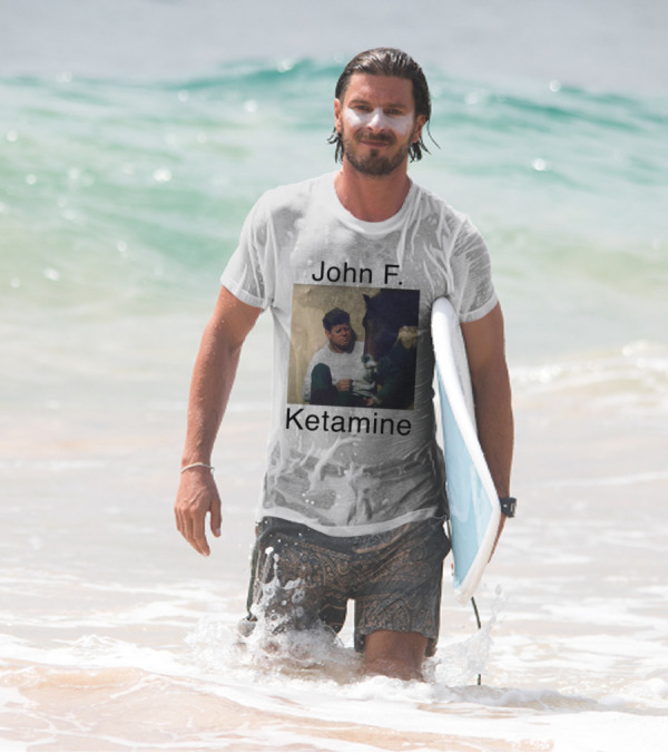 John F. Ketamine Horseman Interaction T-Shirt