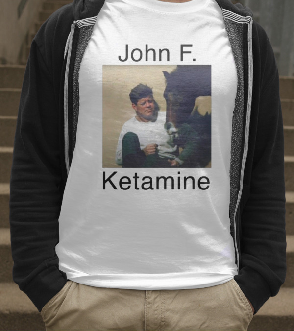 John F. Ketamine Horseman Interaction T-Shirt