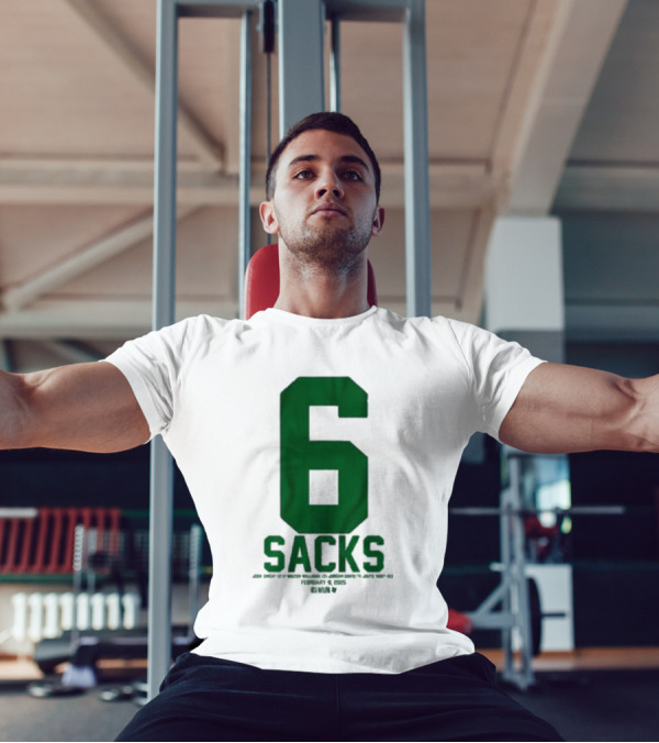 Josh Sweat Milton Williams Jordan Davis Jalyx Hunt 6 Sacks T-Shirt