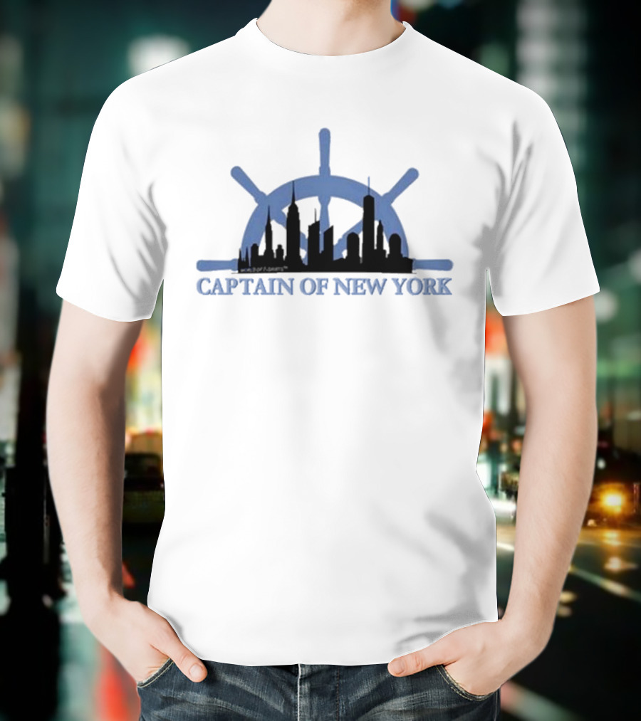Captain Of New York Joshua Block Worldof S T-Shirt