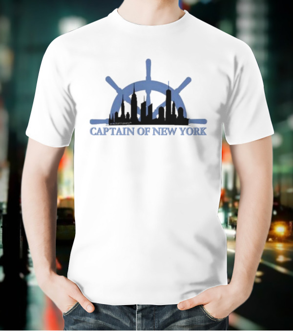 Captain Of New York Joshua Block Worldof S T-Shirt