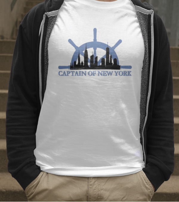 Captain Of New York Joshua Block Worldof S T-Shirt