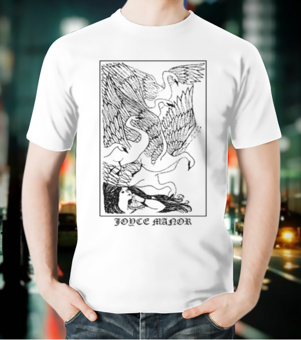 Joyce Manor Turtle Goose Girl Peaceful Interaction T-Shirt