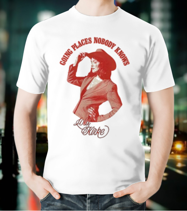 Going Places Nobody Knows Lola Kirke Trailblazer T-Shirt