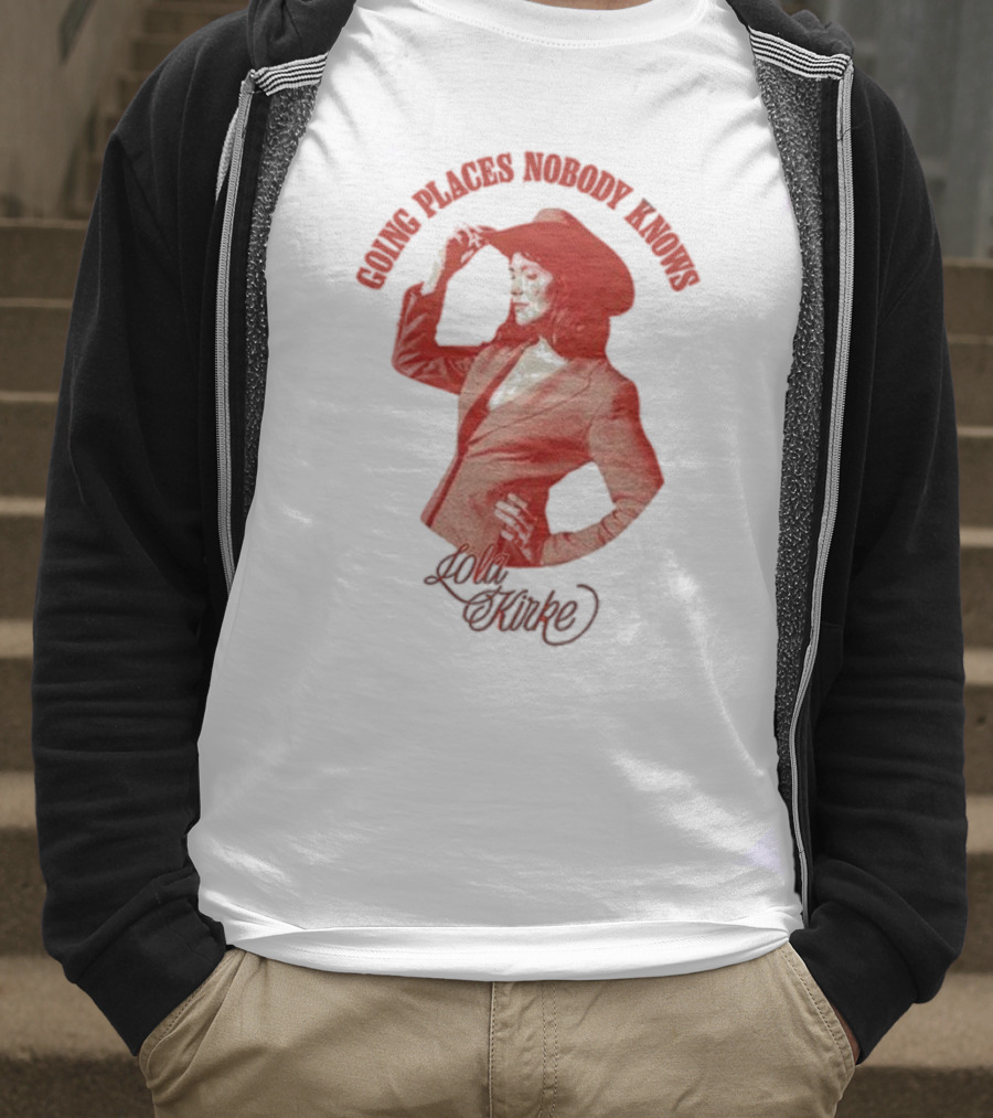 Going Places Nobody Knows Lola Kirke Trailblazer T-Shirt
