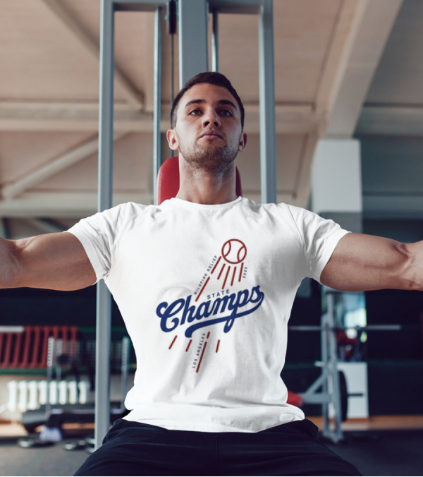 Los Angeles State Champs Wildfire Relief Dodgers 2025 T-Shirt