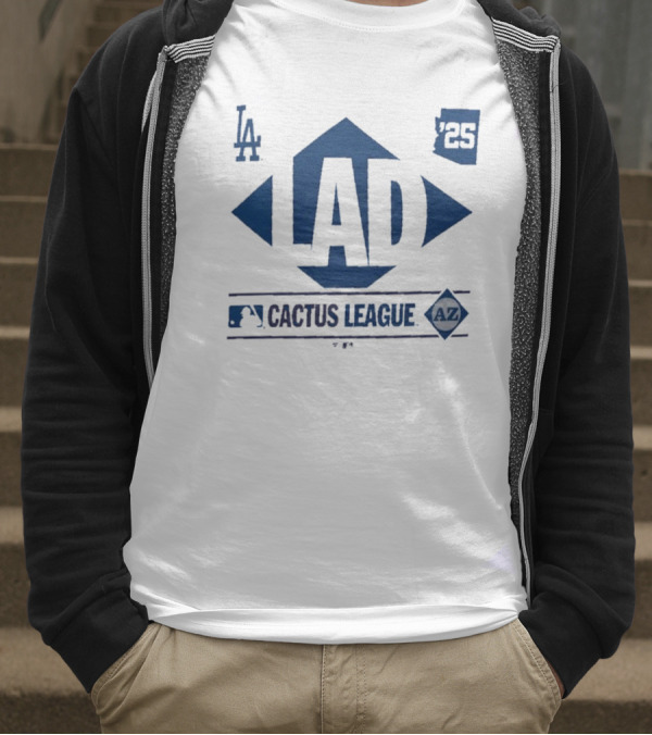 Los Angeles Dodgers 2025 Cactus League AZ True Icon Spring Training T-Shirt