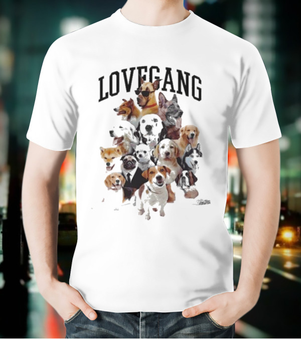 Lovegang Celebrities Dogs T-Shirt