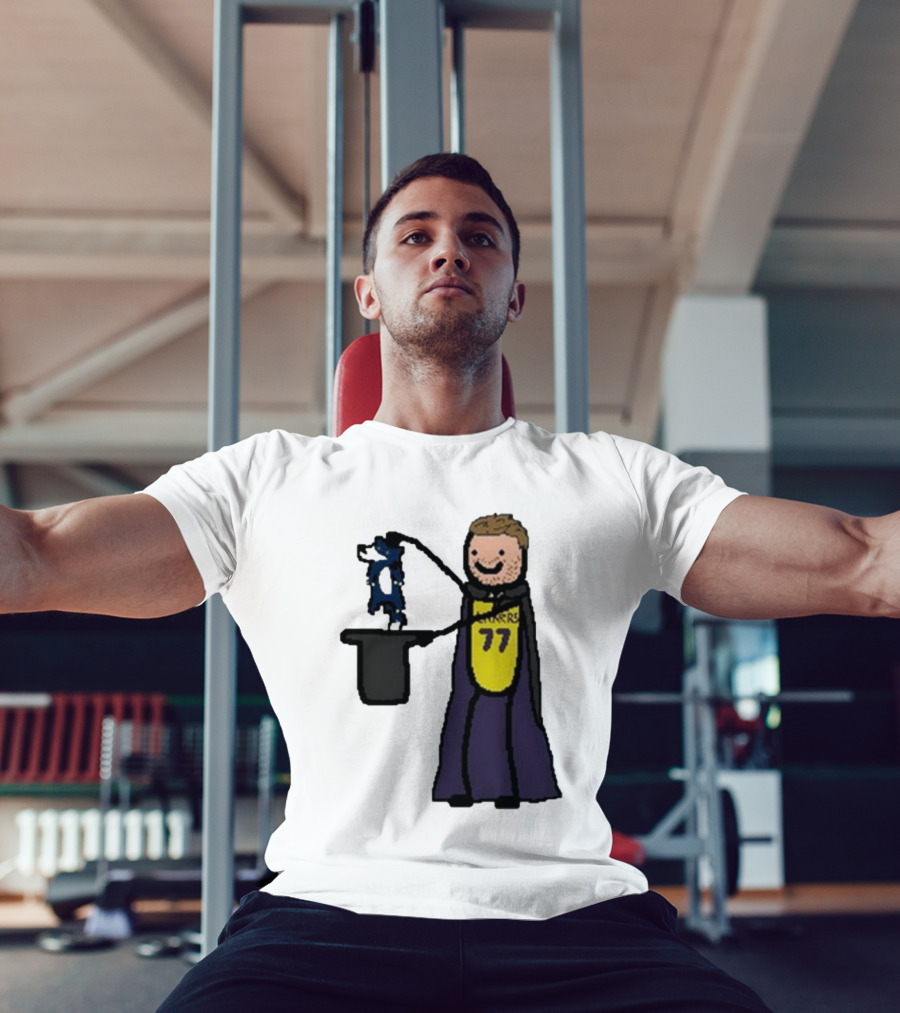 Luka Doncic 77 Lakers Magic Cartoon T-Shirt