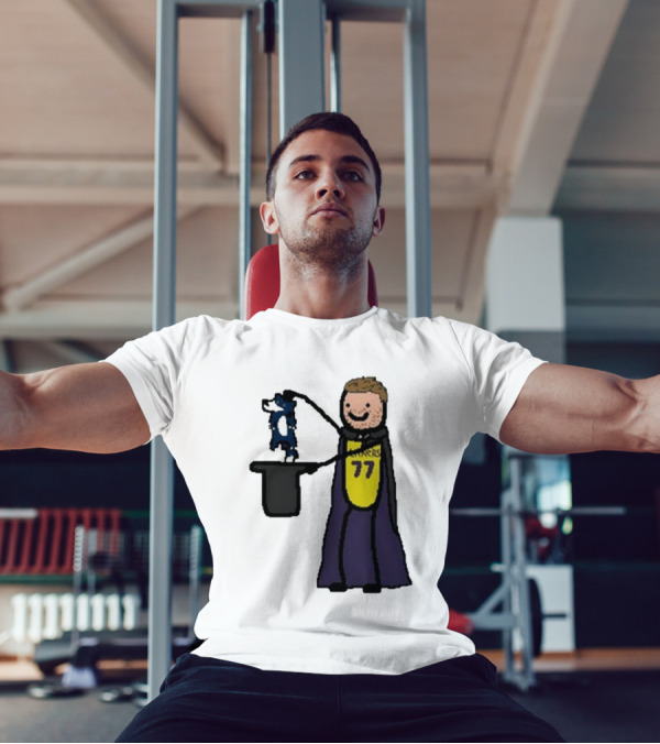 Luka Doncic 77 Lakers Magic Cartoon T-Shirt