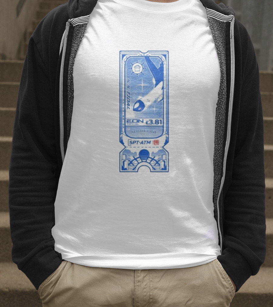 Luster Purge S.S. Tidal €3.81 Eon Travel Admit One SPT-ATM T-Shirt