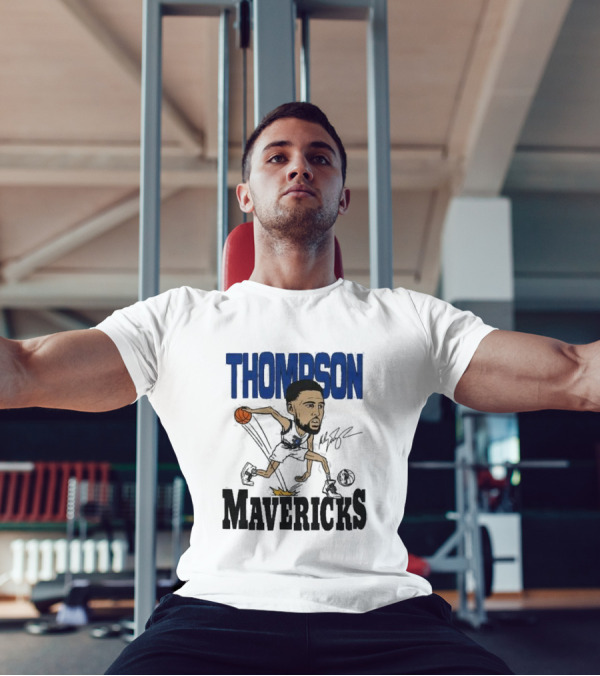 Klay Thompson Mavericks Basketball Caricature T-Shirt