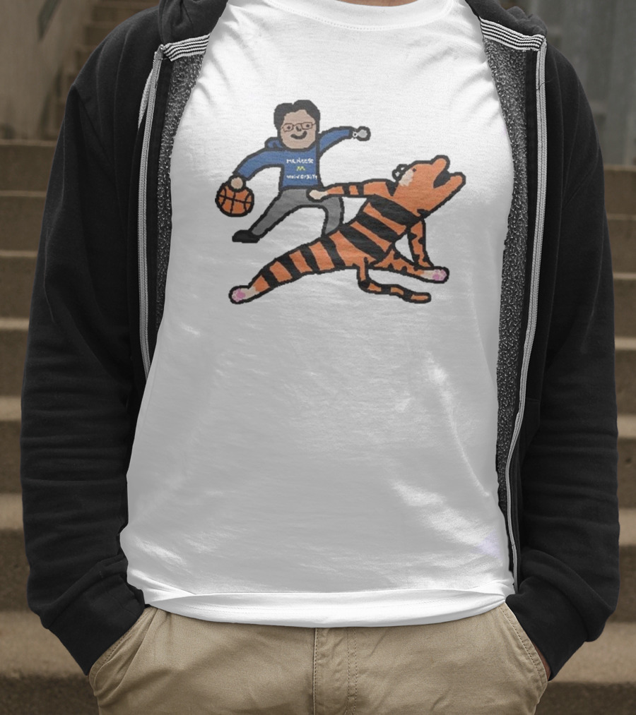 Basketball Battle McNeese Defeats Clemson Tigers T-Shirt