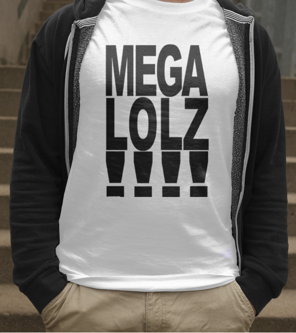 Mega Man Pixel Art Retro Gaming Lolz T-Shirt