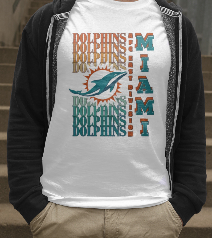 MIAMI Dolphins AFC East Division T-Shirt