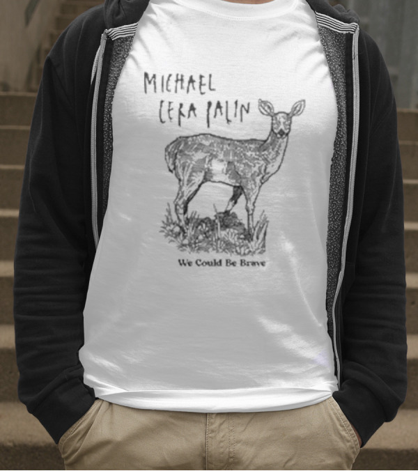 Michael Cera Palin We Could Be Brave Deer T-Shirt