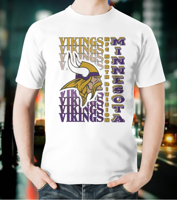 Minnesota Vikings NFC North Division Vikings Minnesota T-Shirt