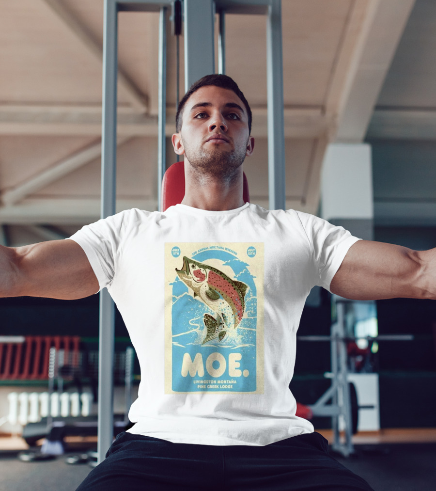 3rd Annual Moe.Tana Weekend Livingston Montana Pine Creek Lodge July 11-12 2025 T-Shirt