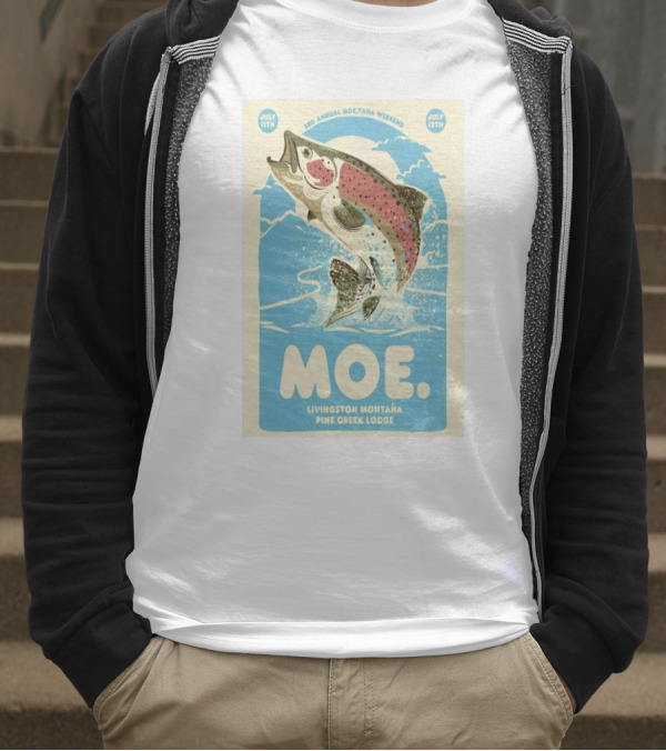 3rd Annual Moe.Tana Weekend Livingston Montana Pine Creek Lodge July 11-12 2025 T-Shirt