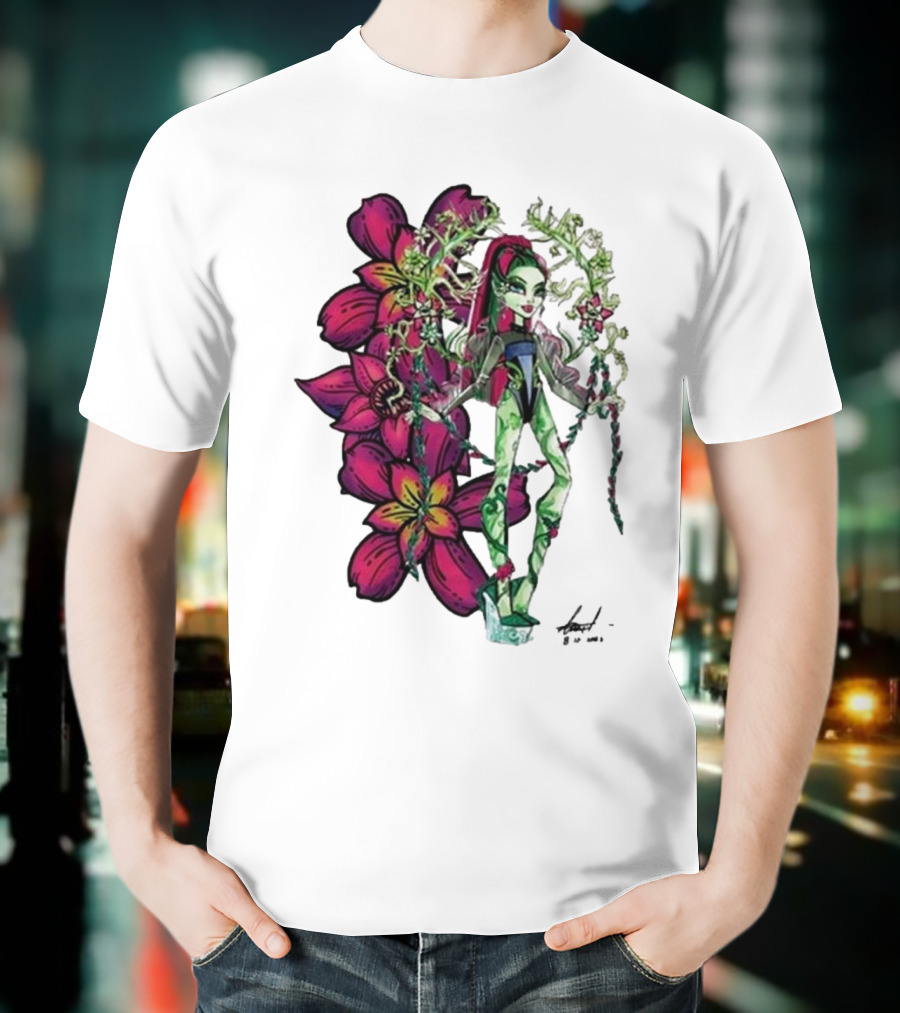 Monster High Venus McFlytrap Lily Blossom Vines Fashion Style T-Shirt
